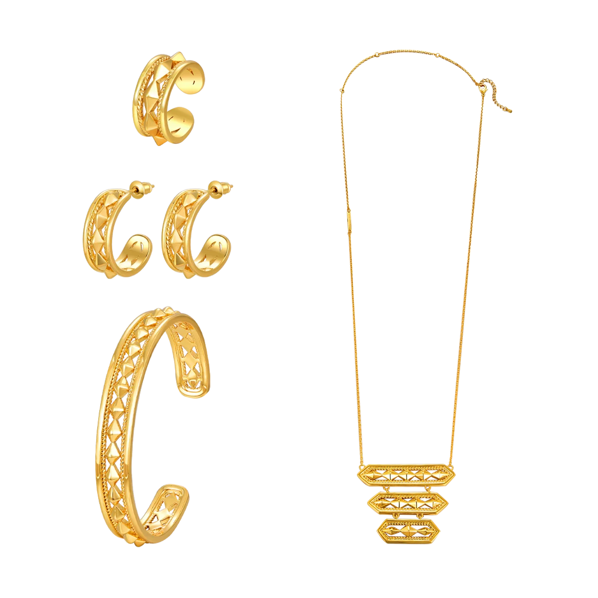 أناقة / طقم ذهبي