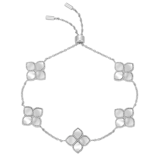 جوري / إسورة اللؤلؤ باللون الفضي