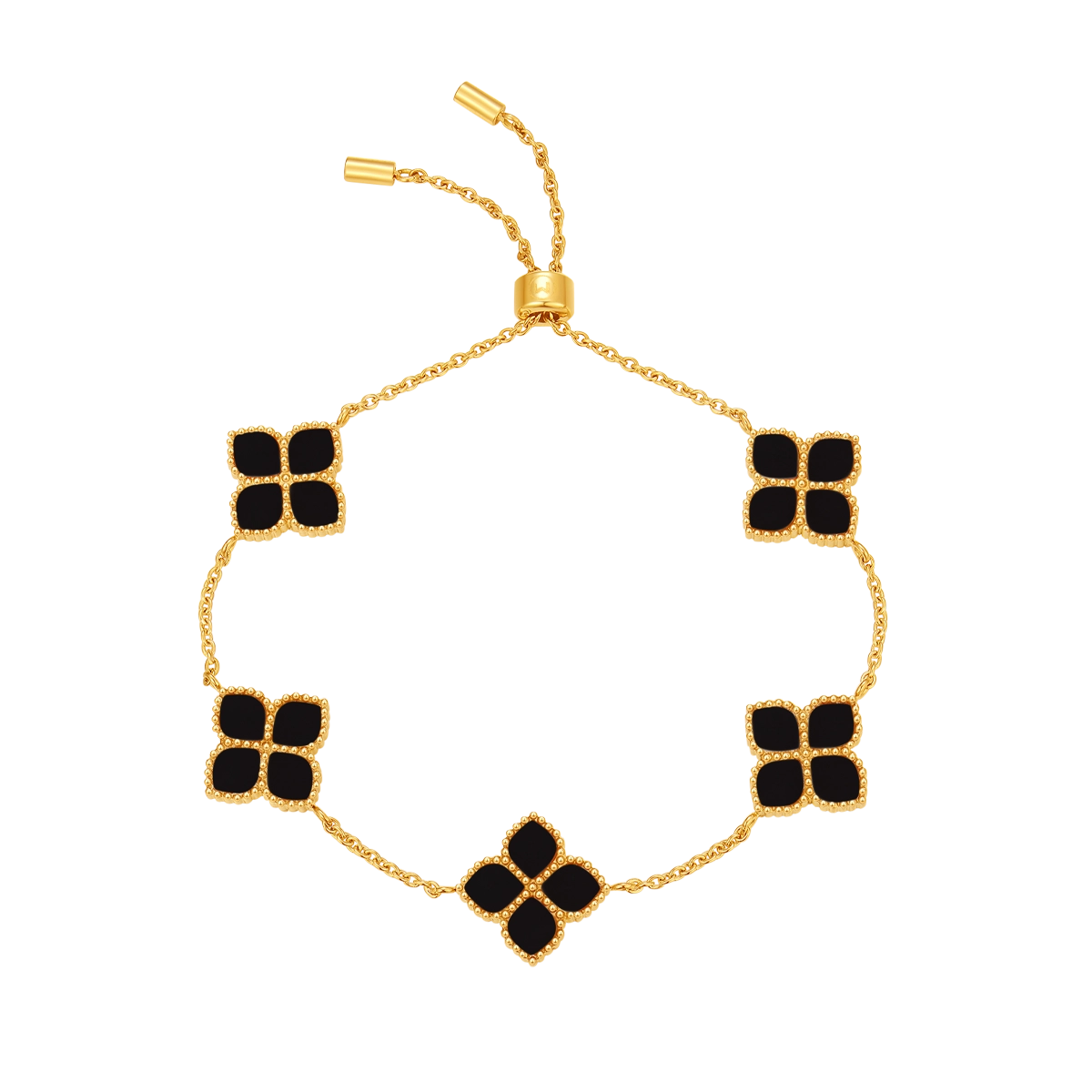 جوري / إسورة الحجر الأسود باللون الذهبي