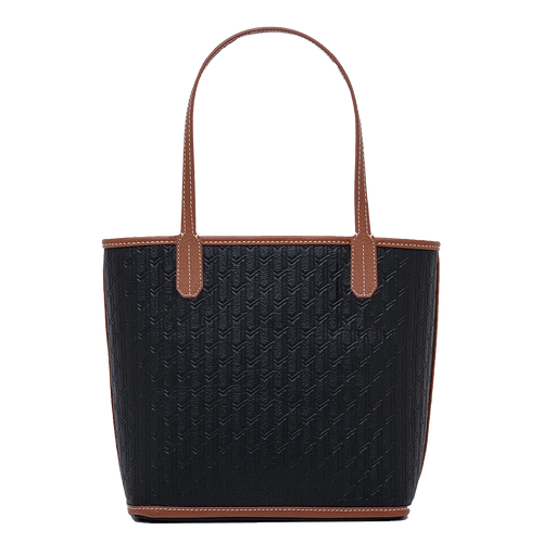 شنطة ميني توت / اسود مع تان