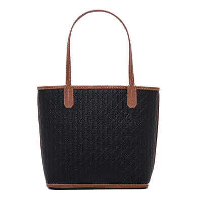 شنطة ميني توت / اسود مع تان