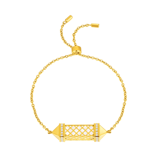 تاسل / اسوارة اللؤلؤ باللون الذهبي