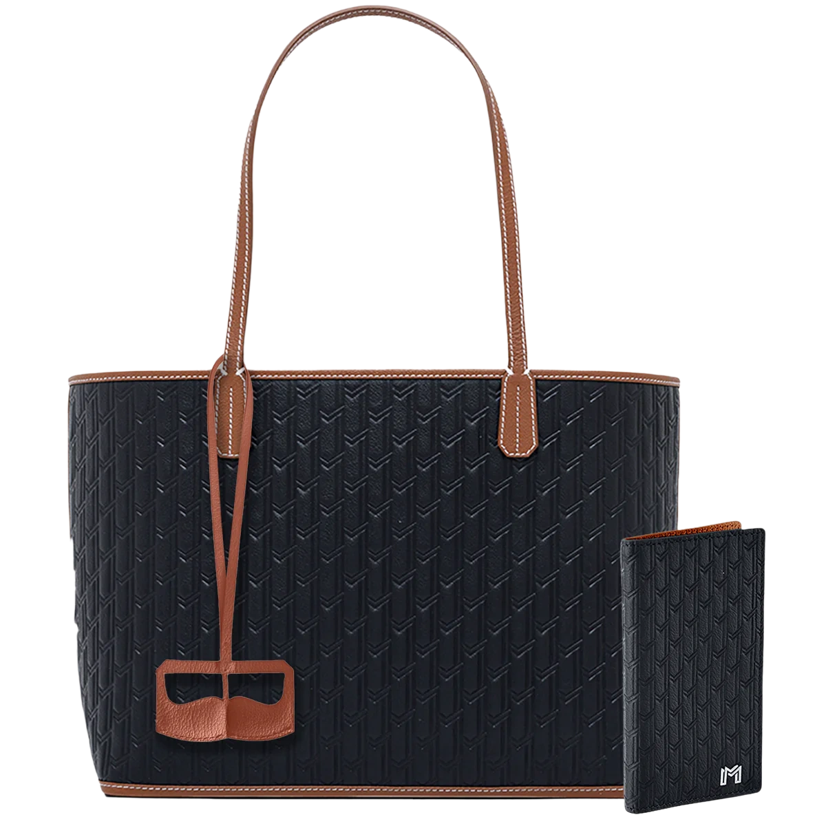 ترافل توت /أسود مع تان