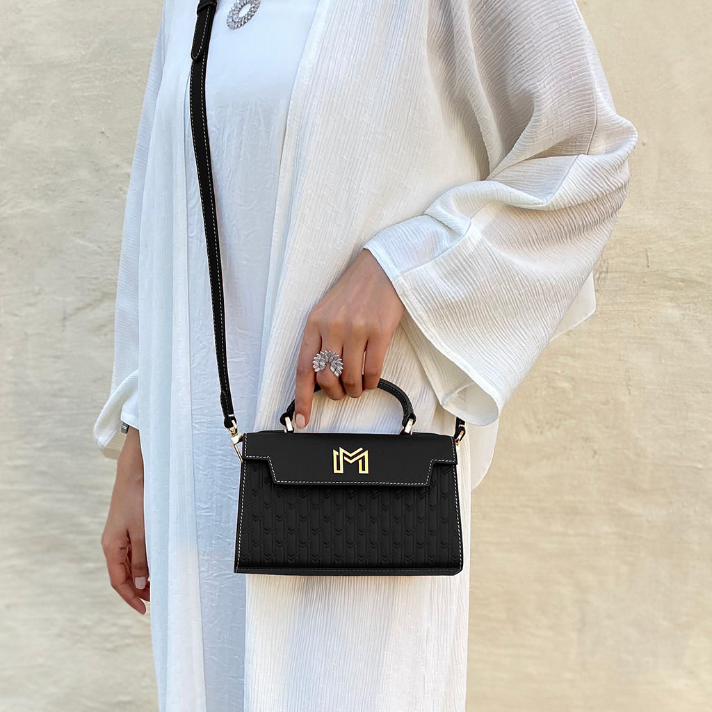 شنطة اليد حصة / أسود