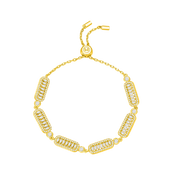 سوار فاين بتصميم متعدد / اللون الذهبي