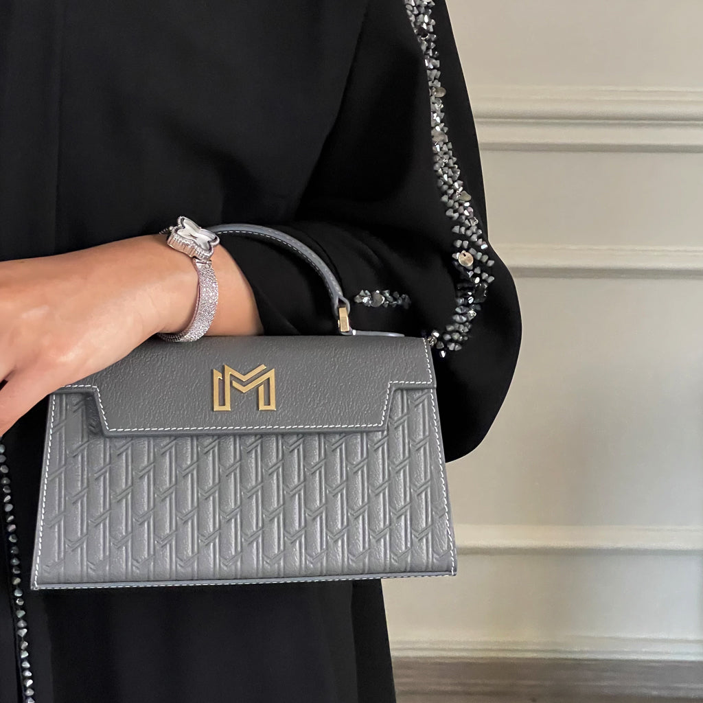 شنطة اليد حصة / رمادي