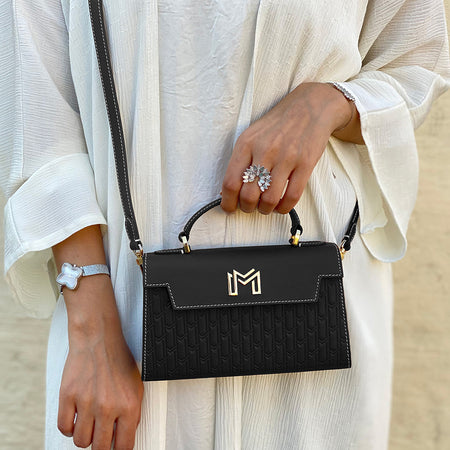 شنطة اليد حصة / أسود