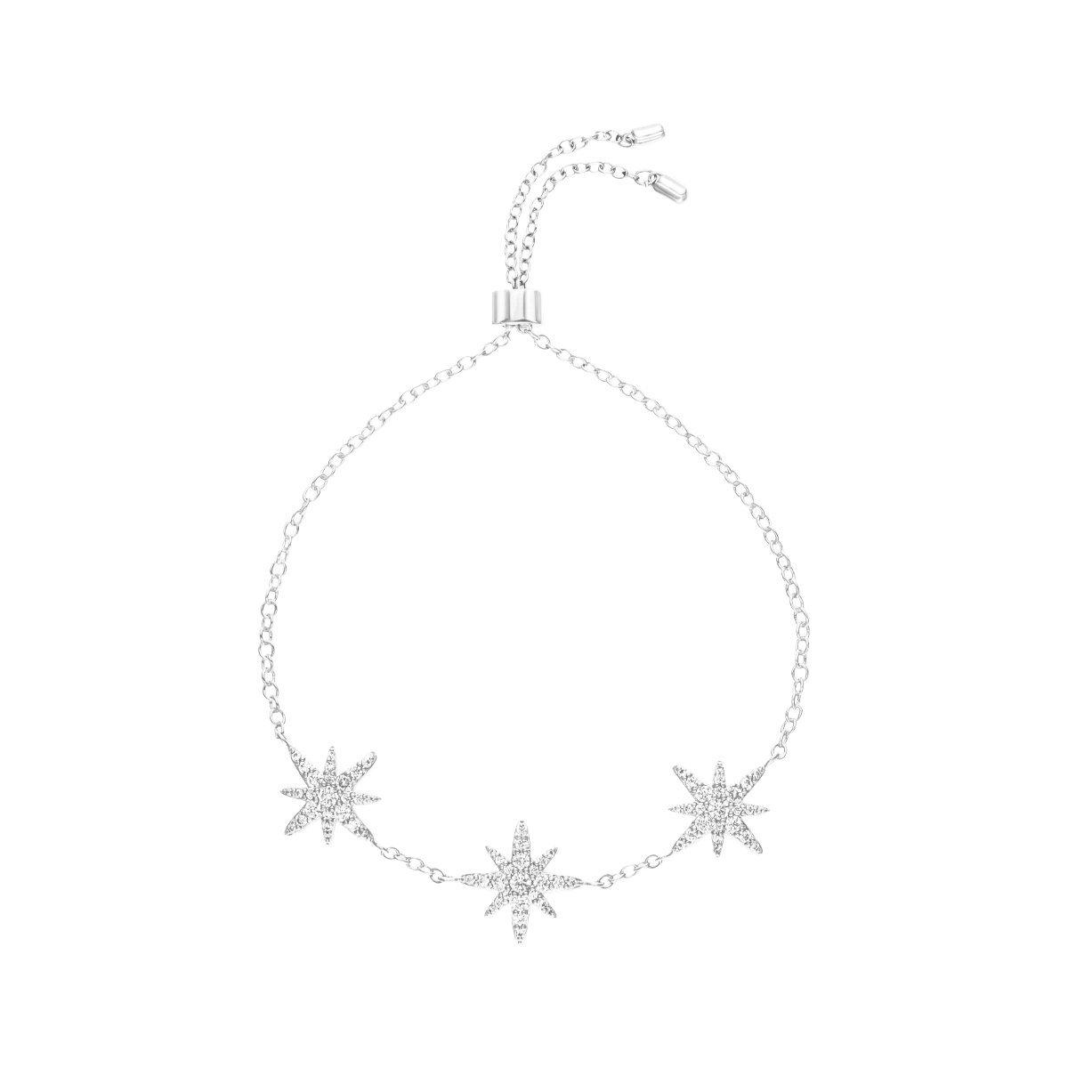 مون ستار / سوار باللون الفضي