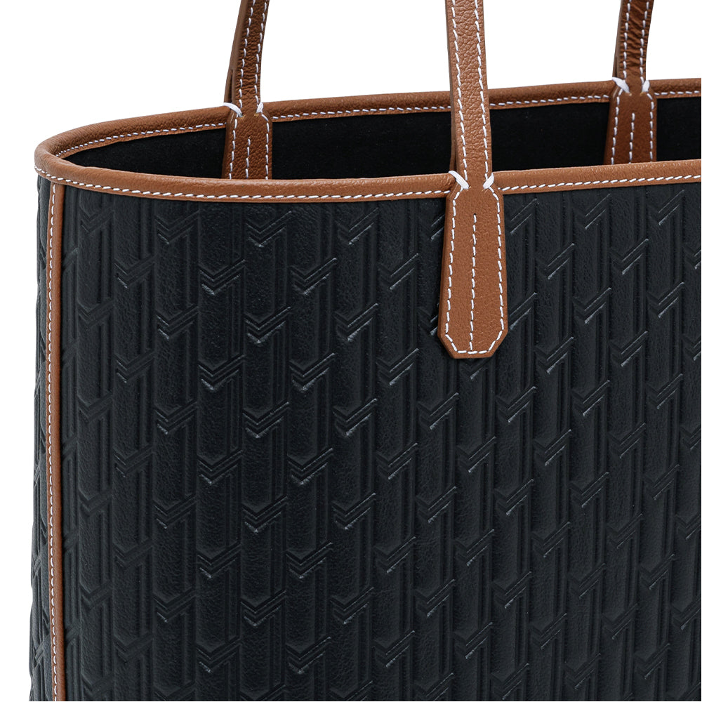 ترافل توت /أسود مع تان