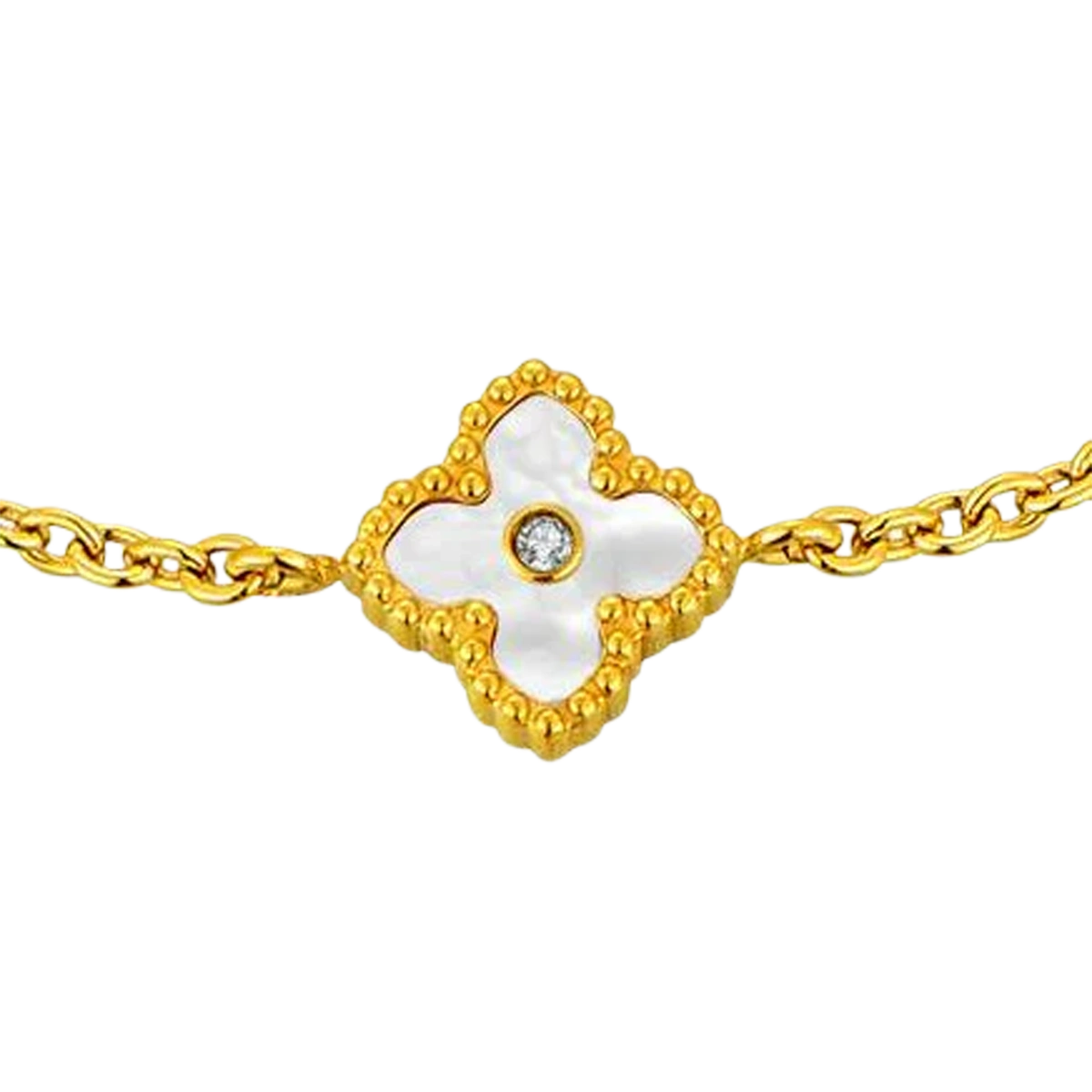 ميني جوري / إسورة اللؤلؤ باللون الذهبي