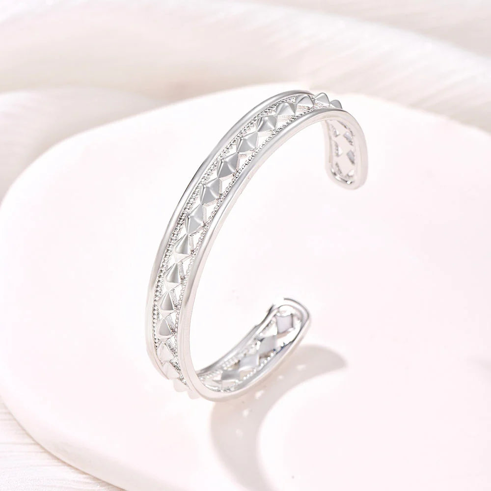 أناقة / سوار فضي