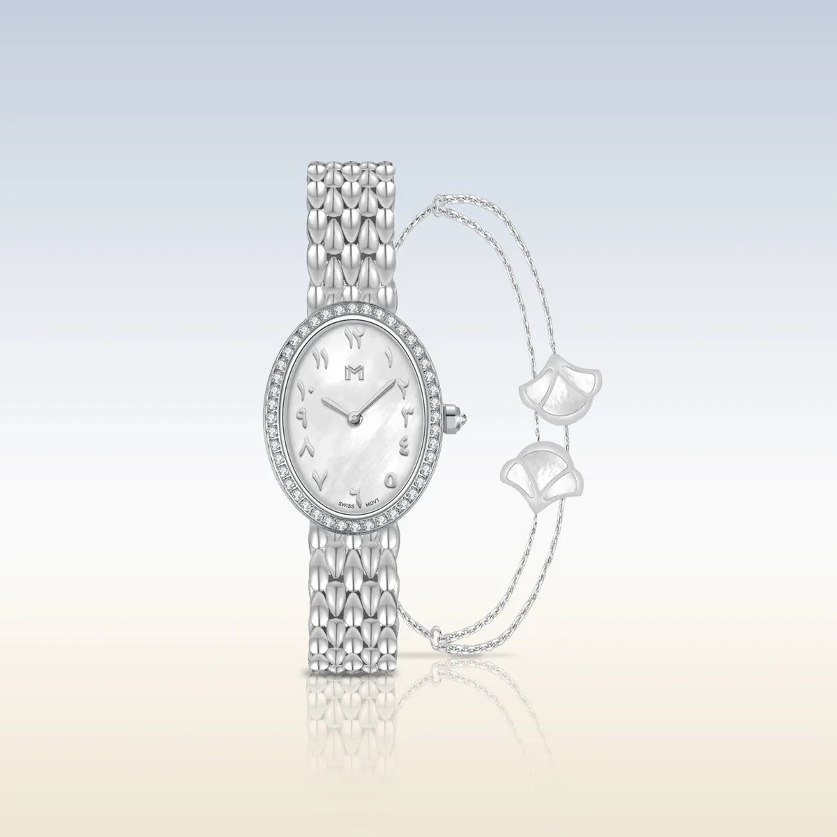 بوكس هديه عبير / طقم  توليب الفضي