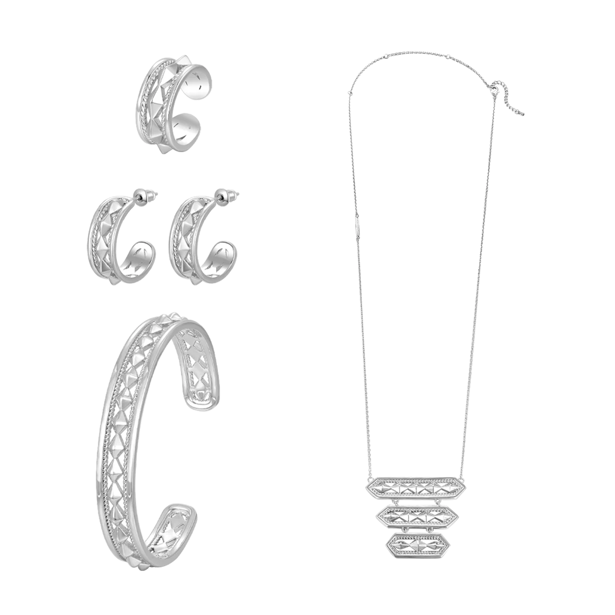 أناقة / طقم فضي