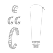 أناقة / طقم فضي