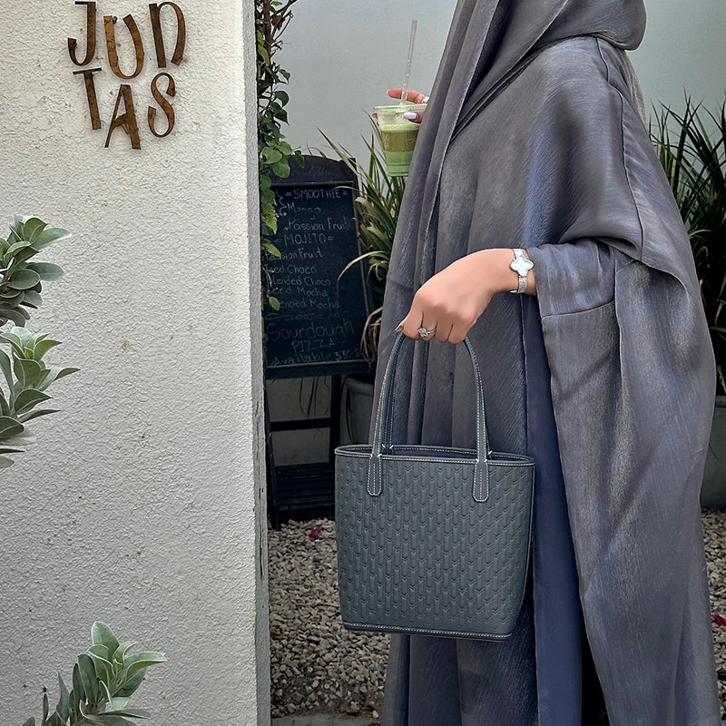 شنطة ميني توت / رمادي