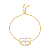 برقع / سوار باللون الذهبي