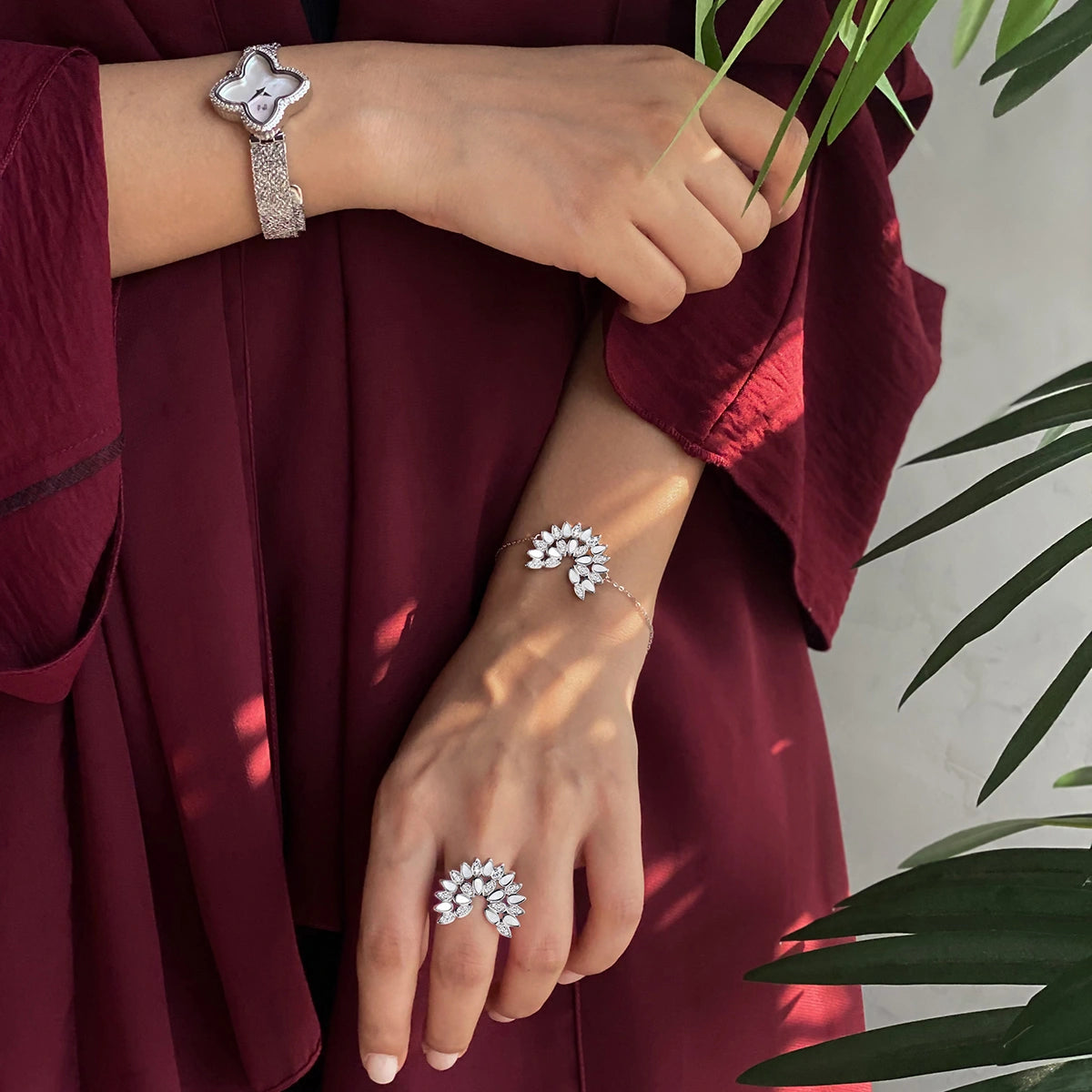 تشارمنق دروب / سوار باللون الفضي