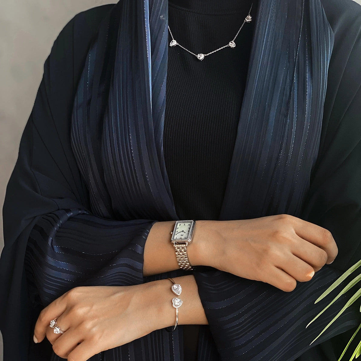 تشارمنق هارتس / طقم فضي