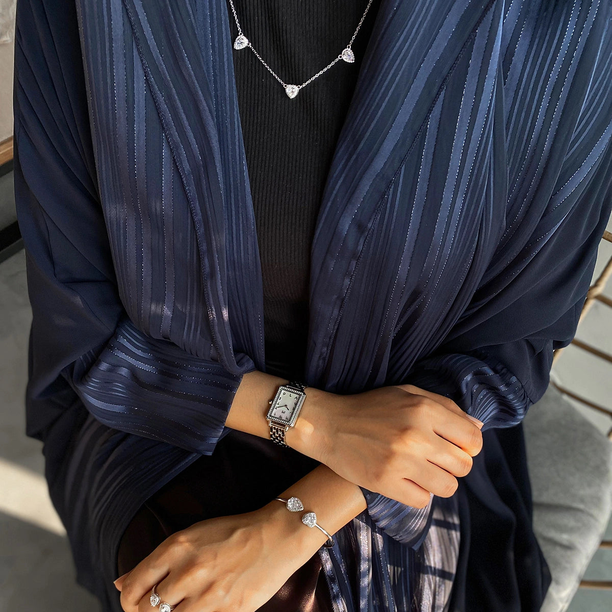 تشارمنق هارتس / طقم فضي