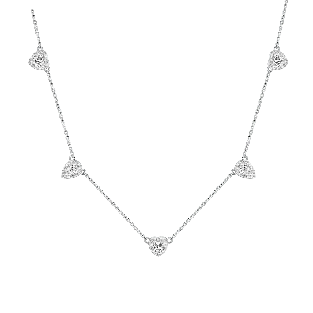 تشارمنق هارتس / عقد باللون الفضي