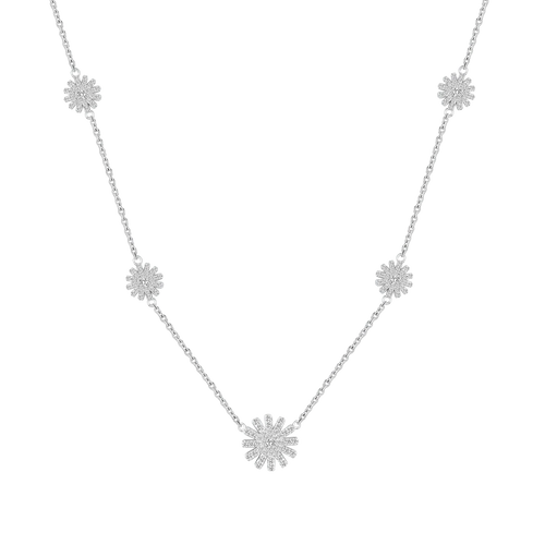 تشارمنق سن فلاور / عقد باللون الفضي