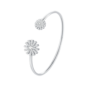 تشارمنق سن فلاور/ سوار باللون الفضي