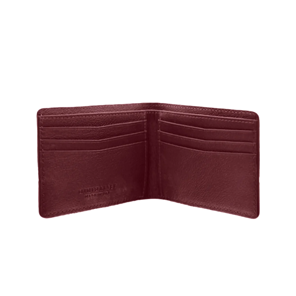 جلد الجمل بورغندي / فضي