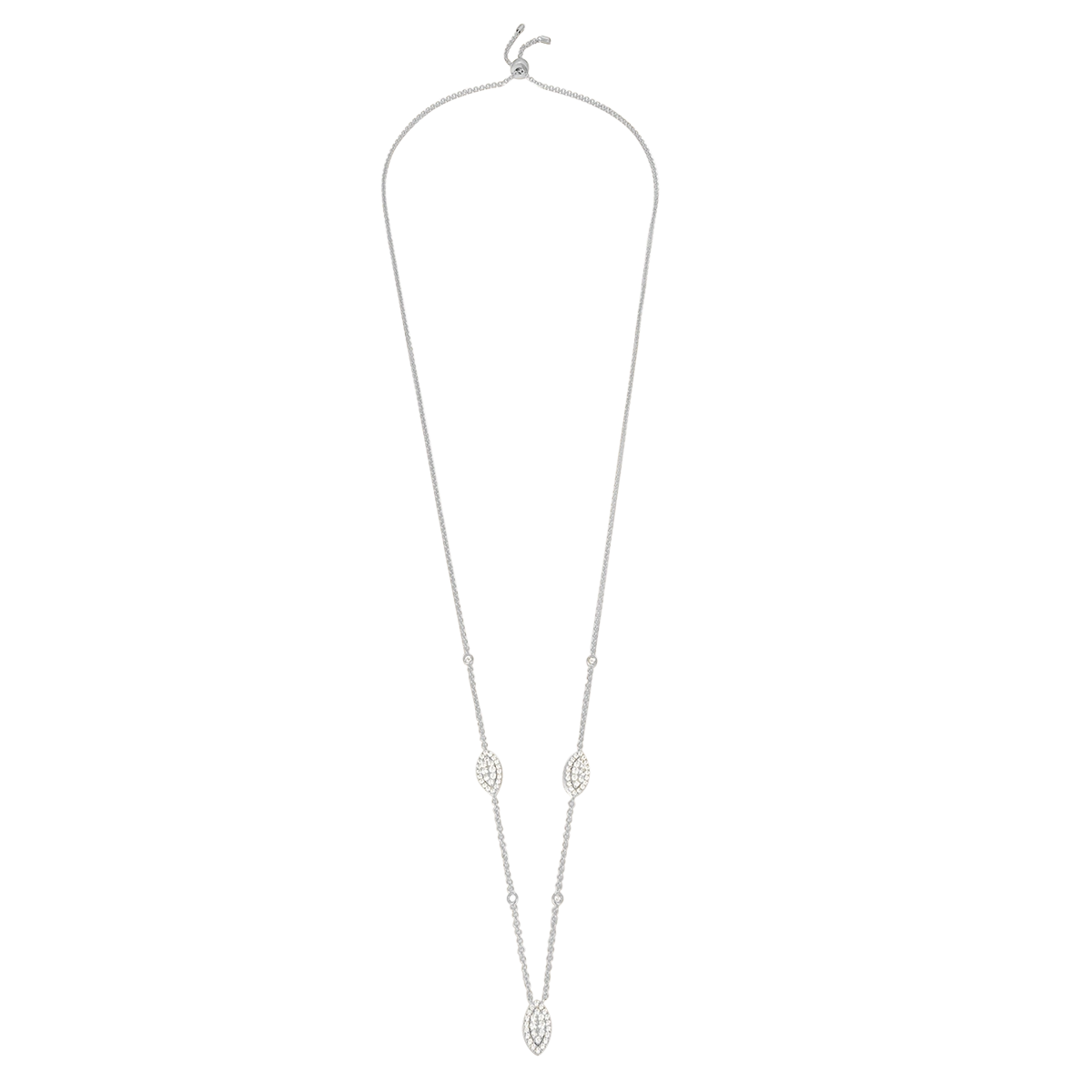 ديزي ليف / قلادة باللون الفضي