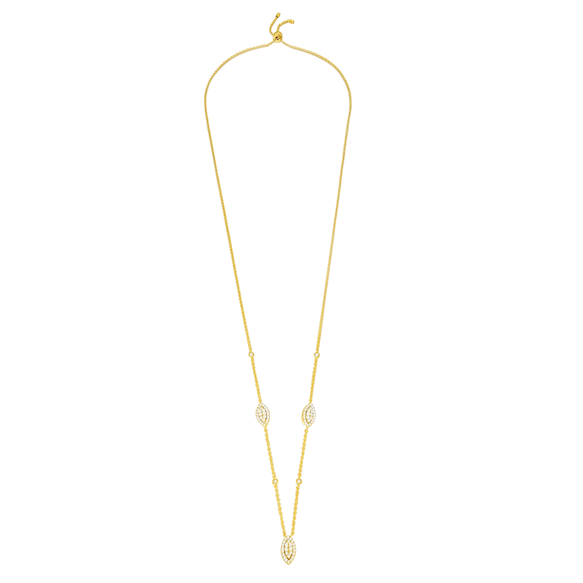 ديزي ليف / قلادة باللون الذهبي