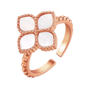 جوري / خاتم اللؤلؤ بلون الروز قولد