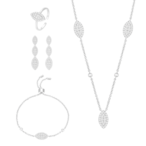 ديزي ليف / طقم باللون الفضي