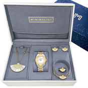 فان / طقم باللون الذهبي