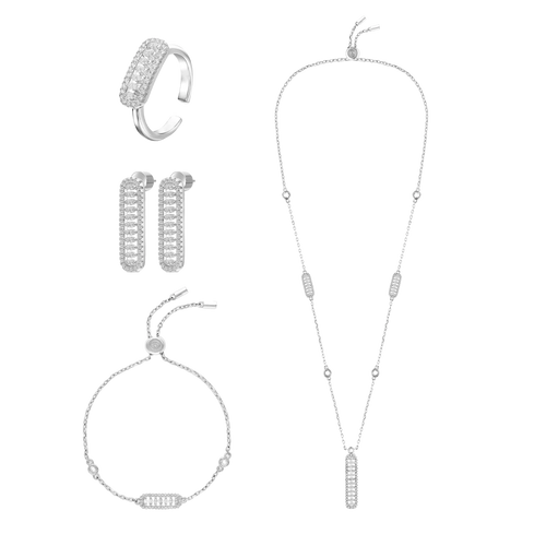 فاين / طقم باللون الفضي