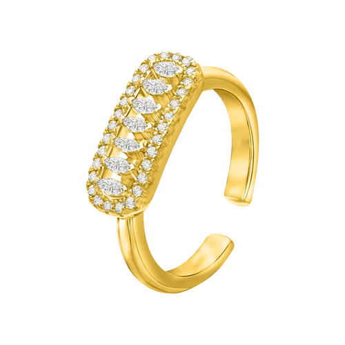 فاين / خاتم باللون الذهبي