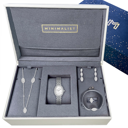 ديزي ليف / طقم باللون الفضي