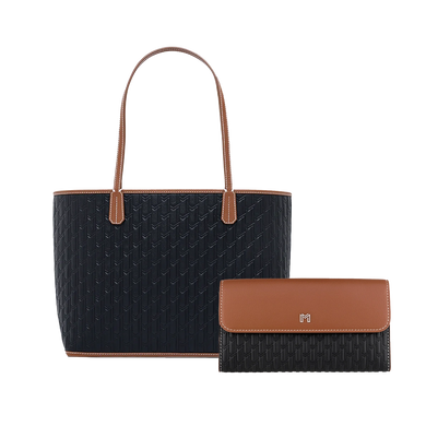 ترافل توت /أسود مع تان