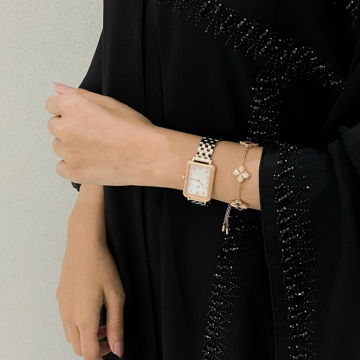 جوري / طقم إشراقة الجوري بلون الروز قولد