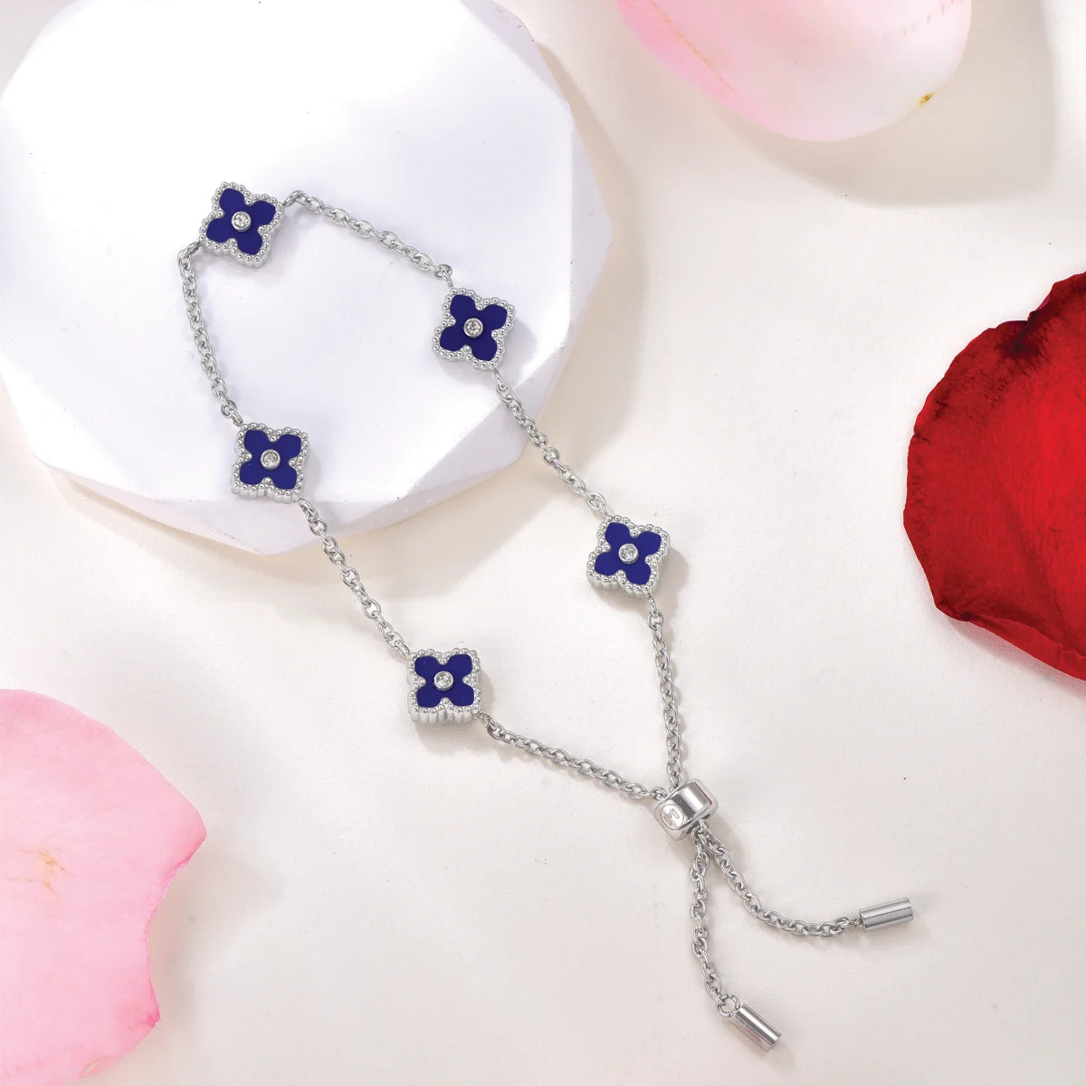 ميني جوري / إسورة أزرق و فضي