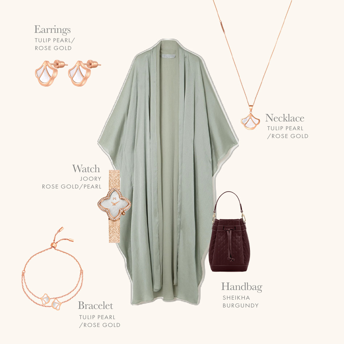 شنطة شيخة  / بورغندي