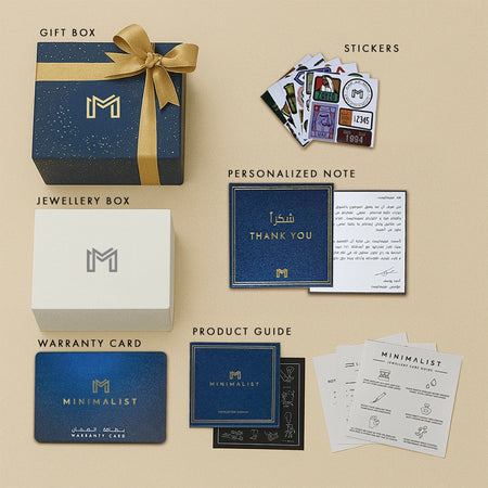 جوري / طقم اللؤلؤ بلون الذهب