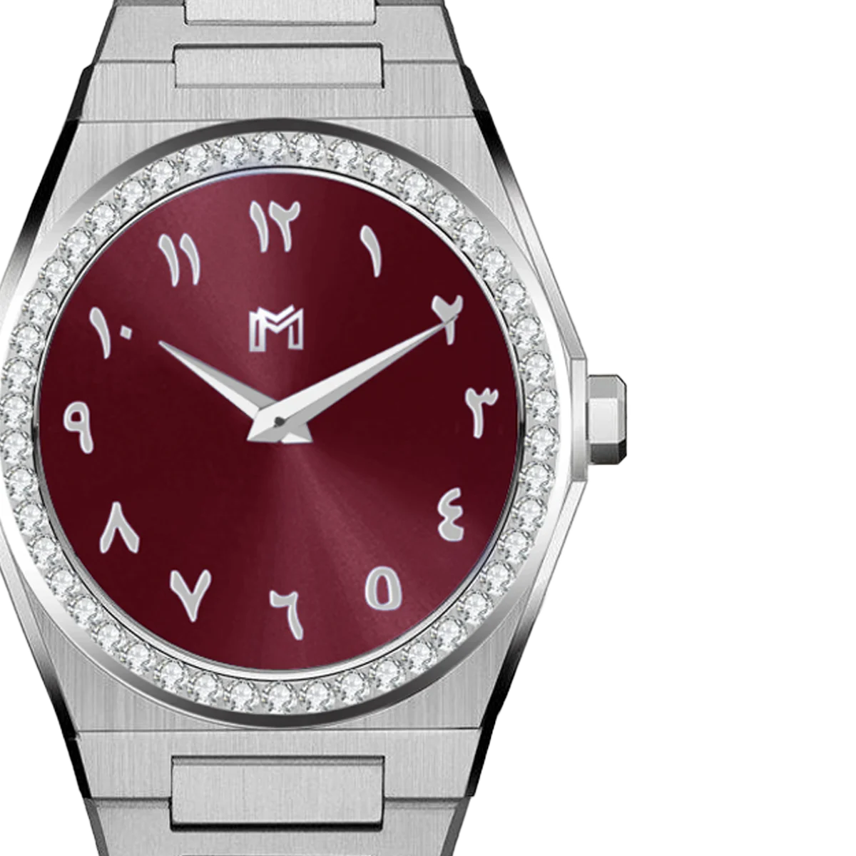 شنطة اليد اليازية / بورغندي