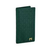 جلد ايطالي اخضر/ ذهبي