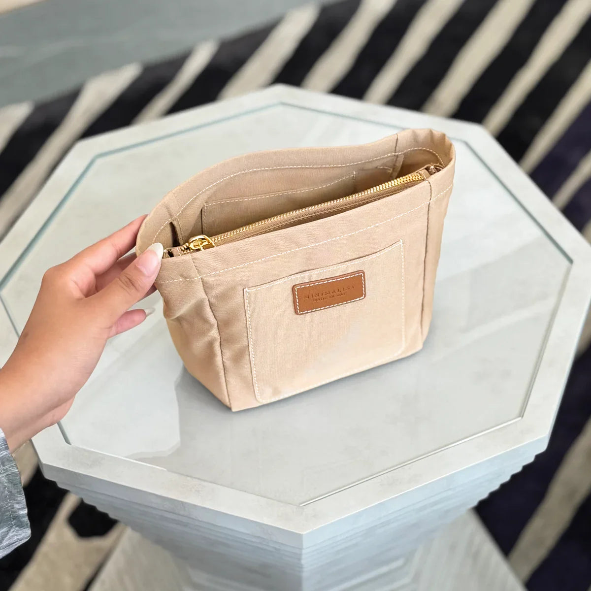 شنطة اليد اليازية / بورغندي