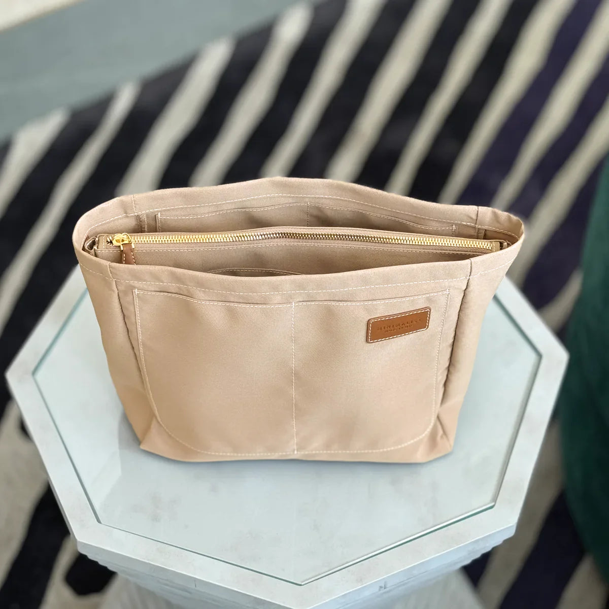 ترافل توت /أسود مع تان