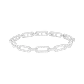 لينكس / سوار بتصميم متعدد باللون الفضي