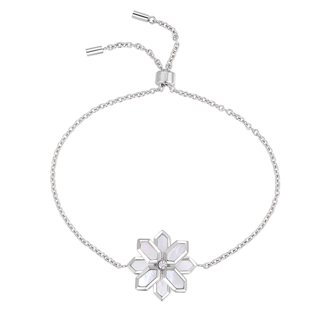 لوتس / إسورة اللؤلؤ باللون الفضي