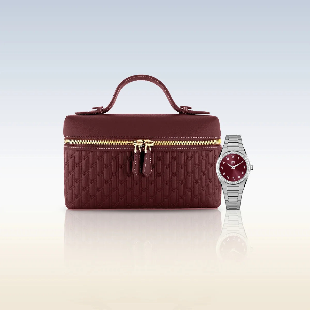 شنطة ميثاء / بورغندي