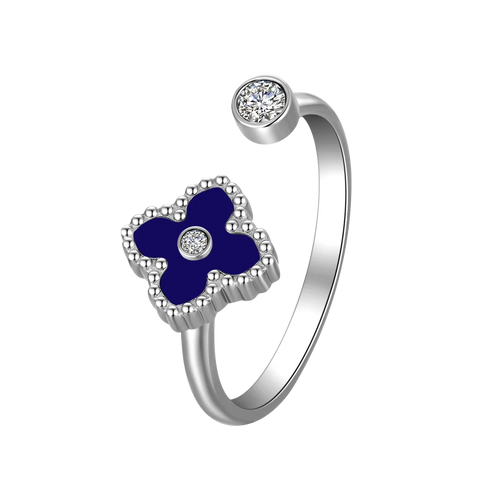 ميني جوري / خاتم أزرق و فضي