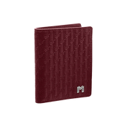 جلد الجمل بورغندي / فضي