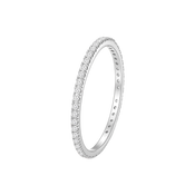 خاتم مون ستار  باند / اللون الفضي